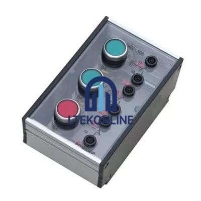 Box with Three Push Buttons Teaching Equipment