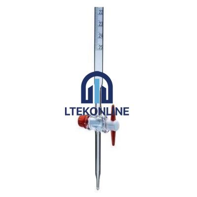 Burette, Class-B, with Glass Key Glassware Burettes