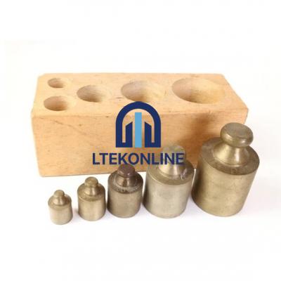 Copper Weights Set Measuring Science Equipment Lab