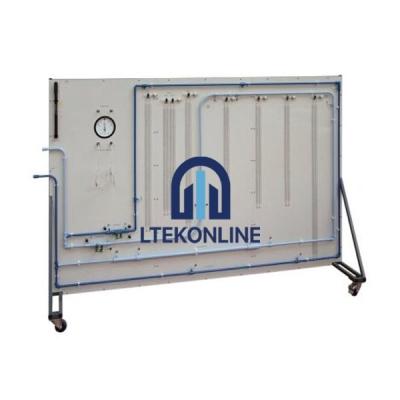 Didactic Bench For Studying Pressure Losses In Pipes, Elbows And Valves