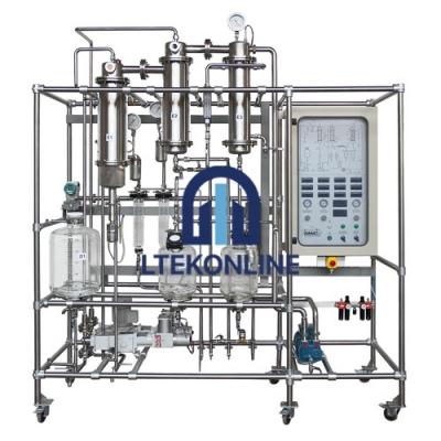 Double-Effect Falling Film Evaporation Pilot Plant