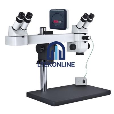 Dual Discussion Digital Stereo Teaching Microscope