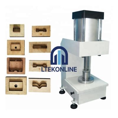 Dumbbell Pneumatic Sample Specimen Cutter Machine Specimen Cutting Die Look