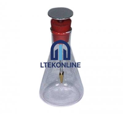 Electroscope in Flask Gold Leaf Electrostatic Lab
