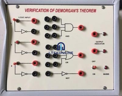 Experimentation with De-Morgans Theorem