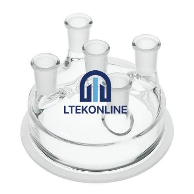 Five Neck Reaction Flask Lid Glassware Flasks