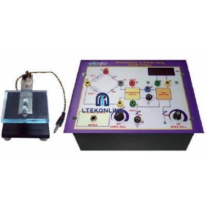 Measurement Of Strain Using Strain Gauge