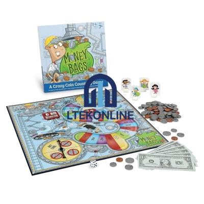 Money Bags Coin Value Game Manipulatives Lab