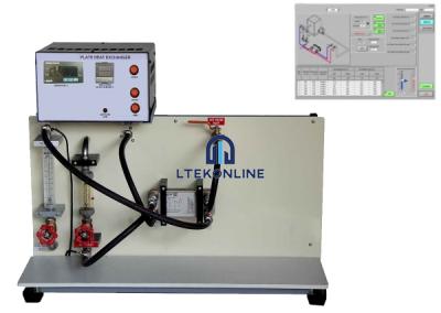 Plate Type Heat Exchanger with Data Acquisition