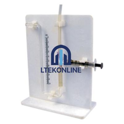 Potometer Apparatus on White Stand Plant Laboratory Equipment Lab