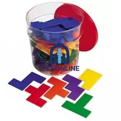Rainbow Premier Pentominoes Geometry Instruments