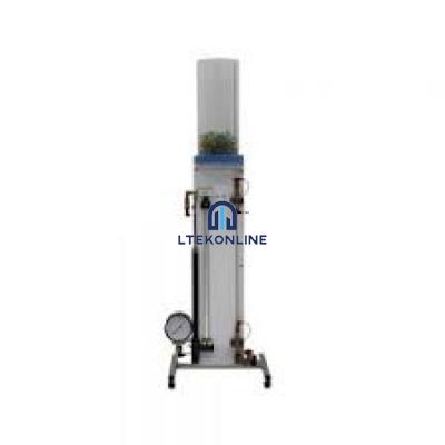 TILTING FLOW CHANNEL, 100 mm. wide