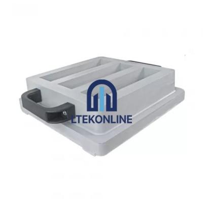 Three Gang Plastic Moulds 40x40x160 mm