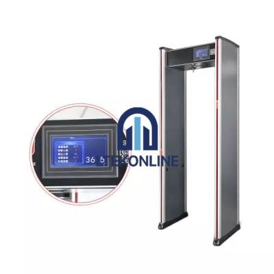 Walk Through Infrared Temperature Sensor Body Detect Temperature Scanner